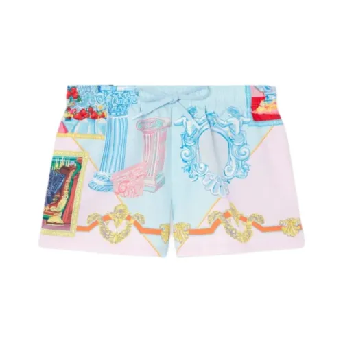 VERSACE Patterned Swim Shorts