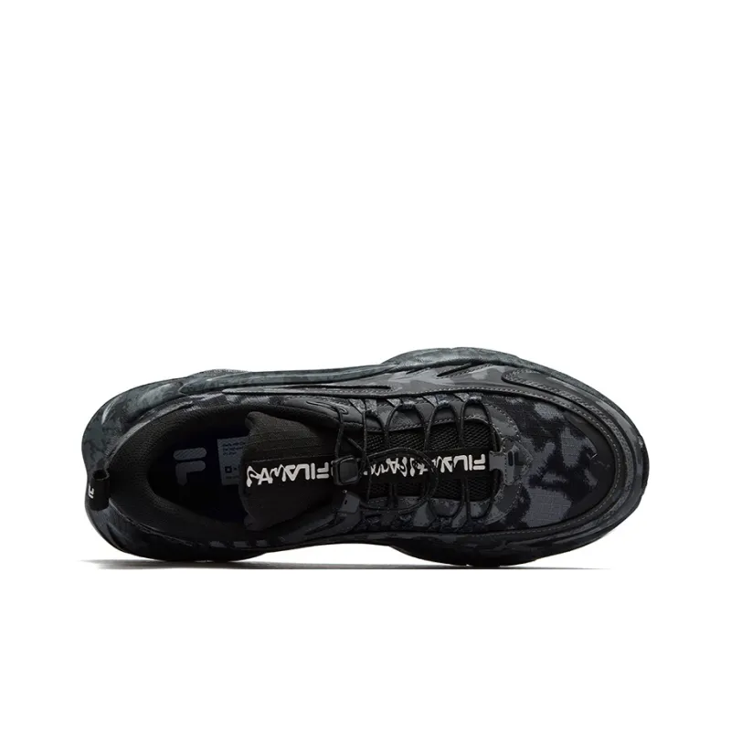 FILA FUSION FORCE X P.A.M. Gravity Shoes Low Top Running Shoes Men's Gray Black-2