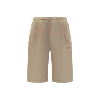 OFF WHITE Logo Detailed High Waist Shorts