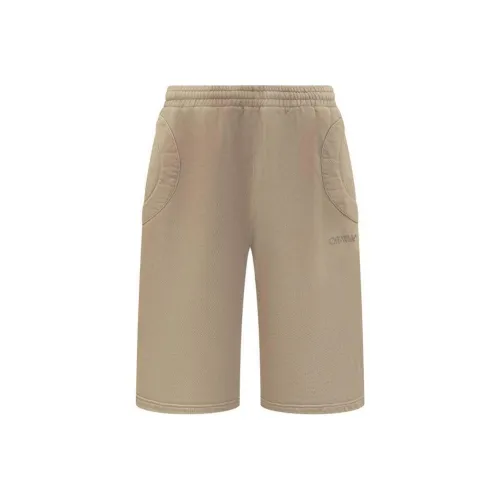 OFF WHITE Logo Detailed High Waist Shorts