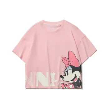 Disney X LINING Crop Tops Women's Pink
