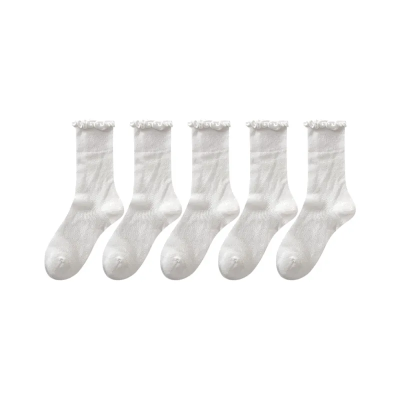 Top Melon Mid Calf Socks Women's Combo Set-20