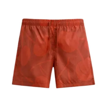ZARA Swimming Shorts Men's Dark Red