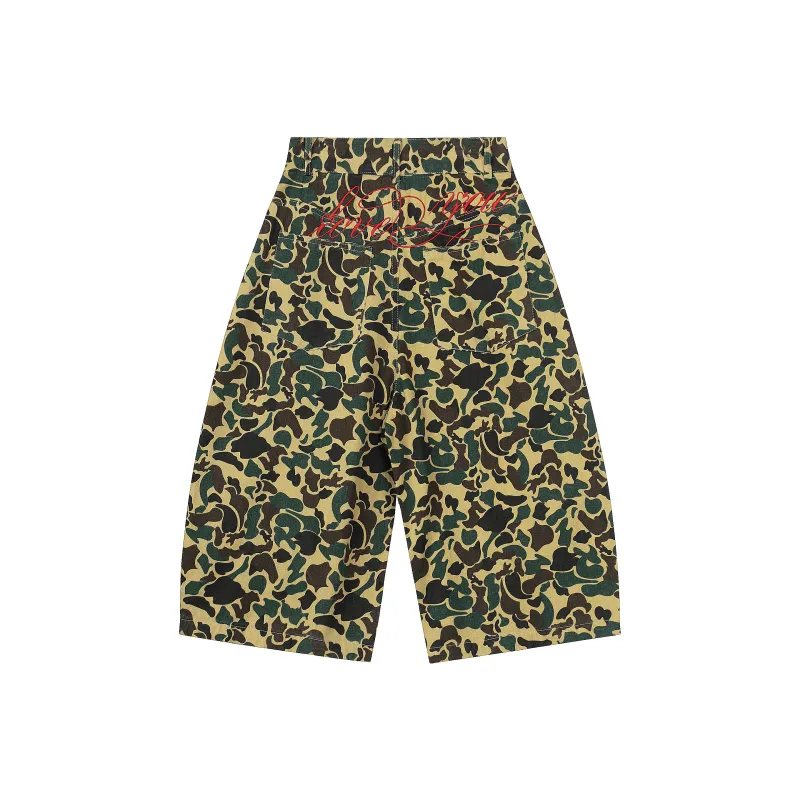 GBXM Casual Shorts Unisex Green-1