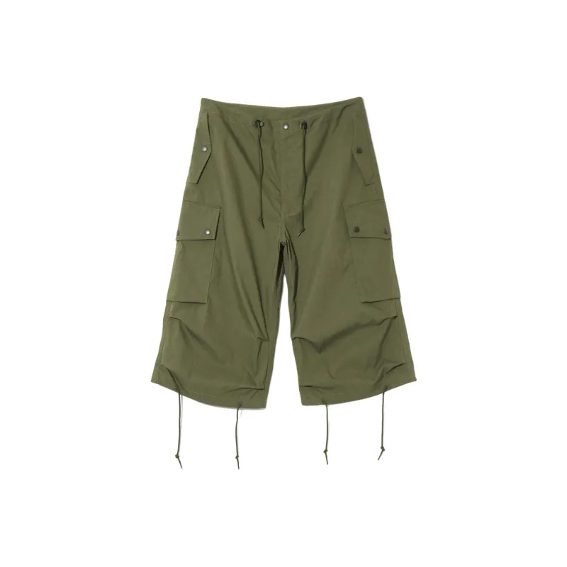 Needles SS25 Cargo Shorts Unisex Olive-0