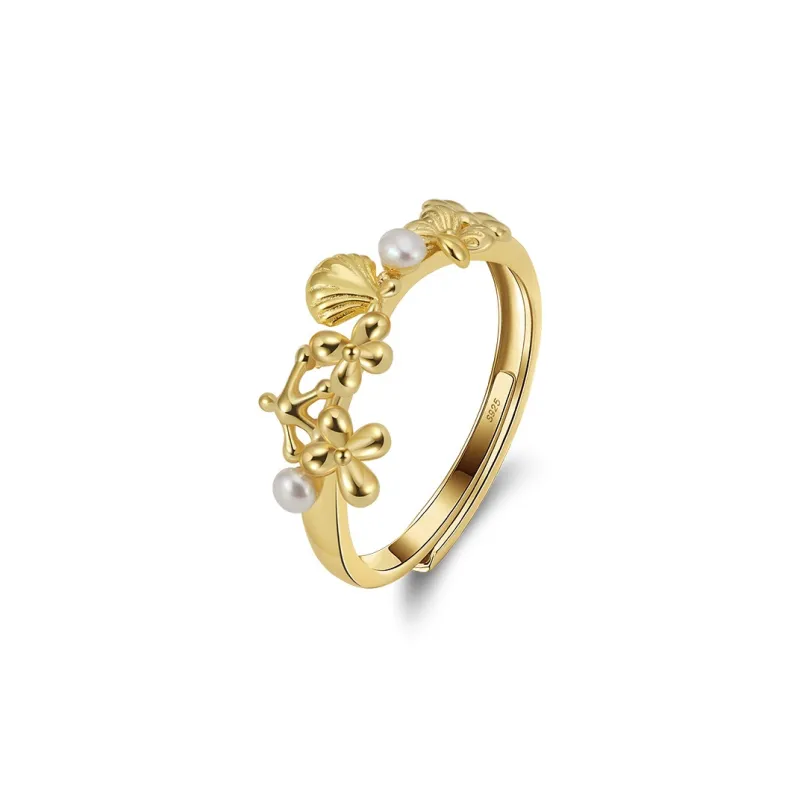 ZHENZHUAOMI Pearl Rings Women's-2