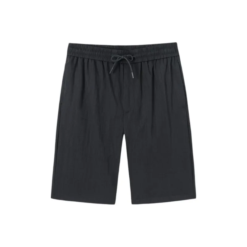 Wit Casual Shorts Men Black-0