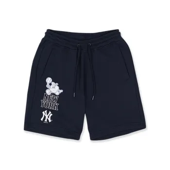 New Era Casual Shorts Unisex Blue Black