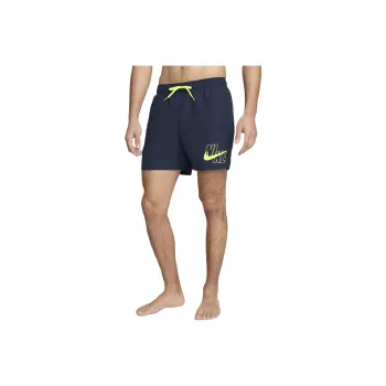 Nike Swimming Shorts Men's Midnight Navy Blue/Fluorescent Color