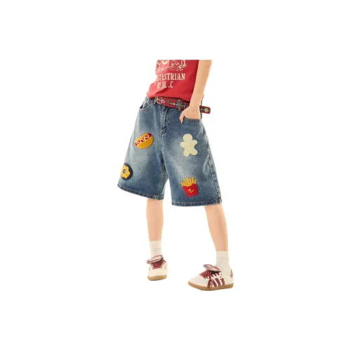 SZSX Denim Shorts Unisex