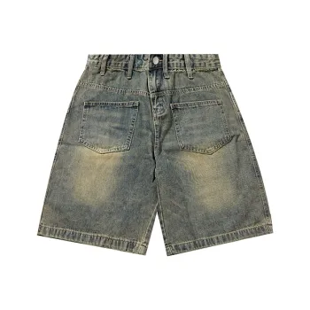 VERAF CA Denim Shorts Unisex Blue