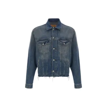 MM6 Maison Margiela Raw cut Denim Jacket