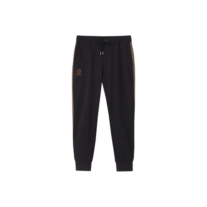 Raidy Boer Casual Pants Men Black-0