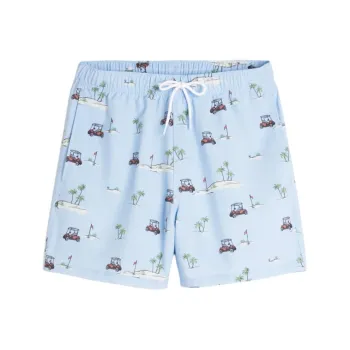 Hollister Swimming Shorts Men's Light Blue