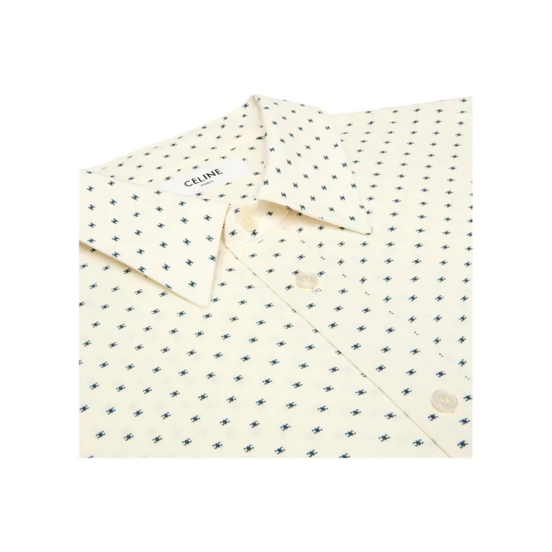 CELINE Shirts Men Vanilla-2