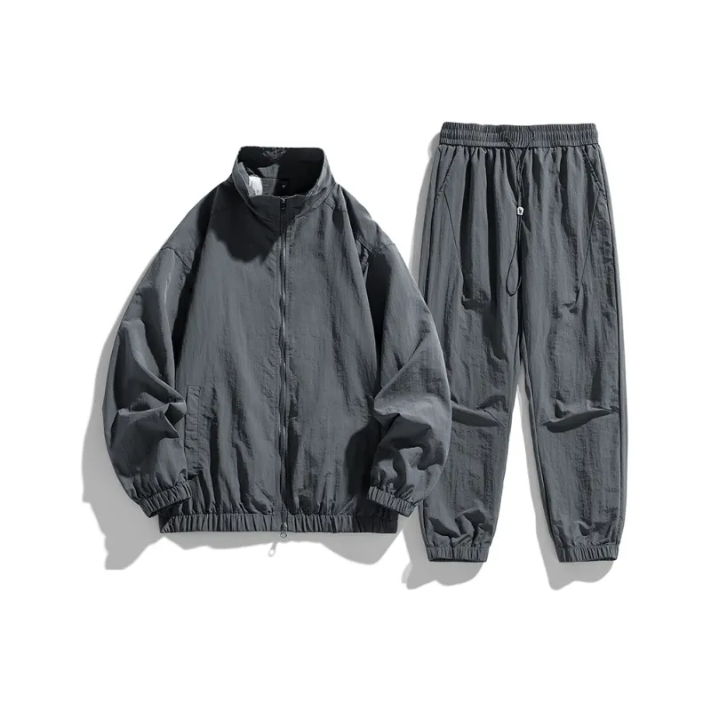 GOOSELIAR Coat, Shorts, Pants Three Piece Set Unisex-102