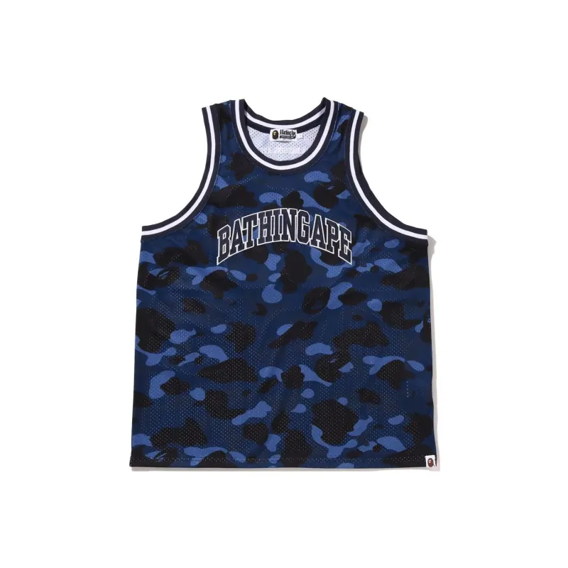 Bape Color Camo Basketball Tank Top-4