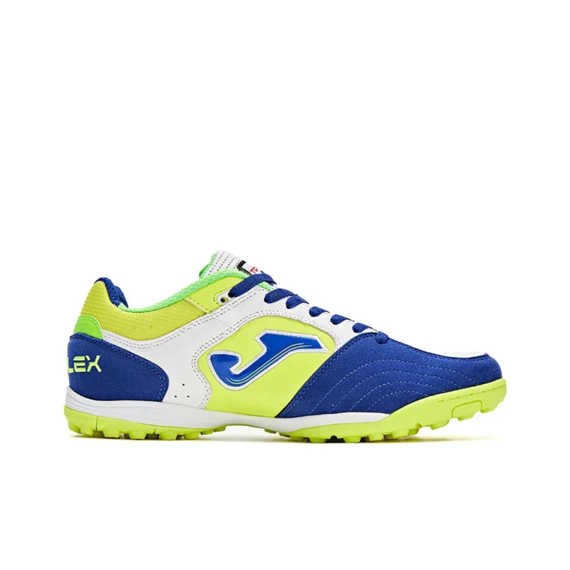 Joma TF Rubber Broken Studs Artificial Ground Soccer Shoes Men's White Yellow-1