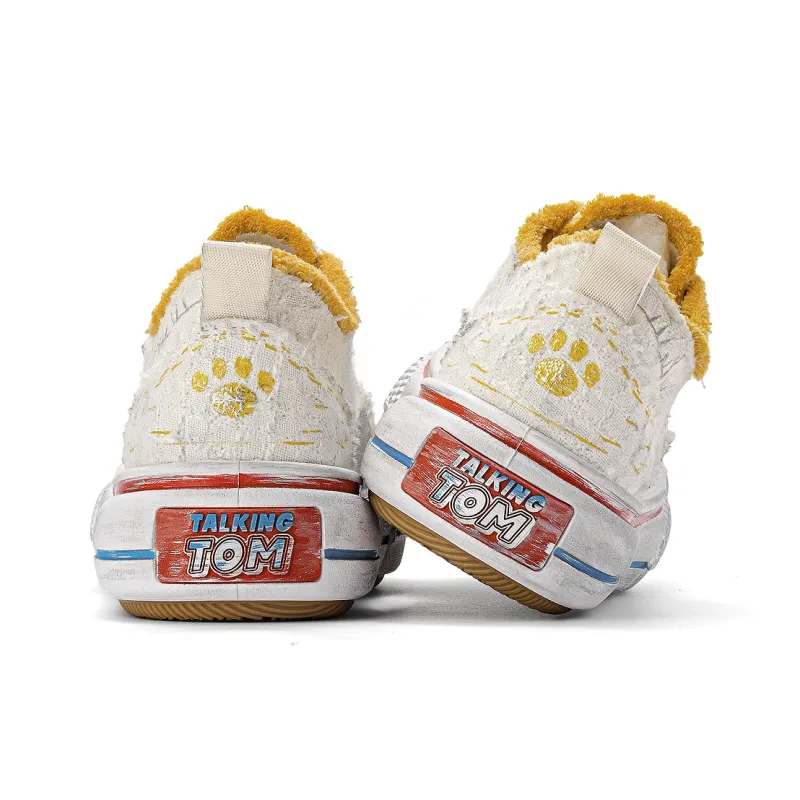 TALKING TOM Low Top Skateboard Shoes Unisex-10