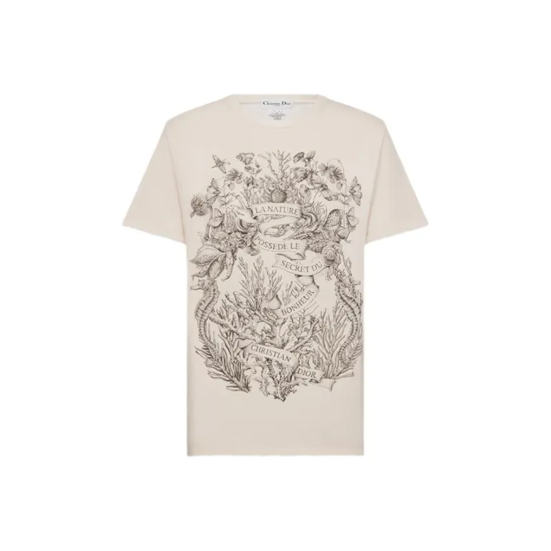 DIOR T Shirts Women's White-0