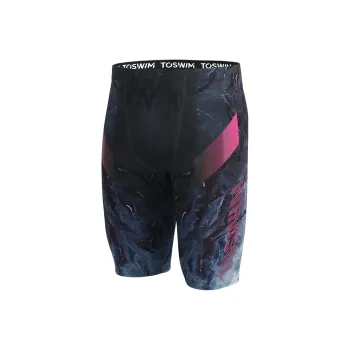 TOSWIM Swimming Shorts Men's [Blood Moon Tide]