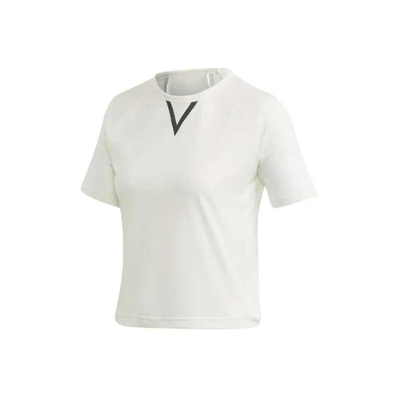Adidas Crop Tops Women's Jade White-0