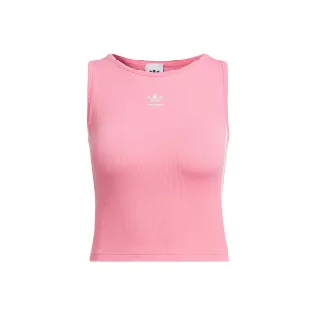 Adidas Originals 3 Stripes Tank Tops Women's Light Rose Red