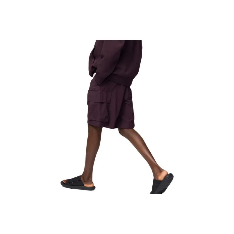 UNIQLO C Collection Cargo Shorts Men Burgundy-0