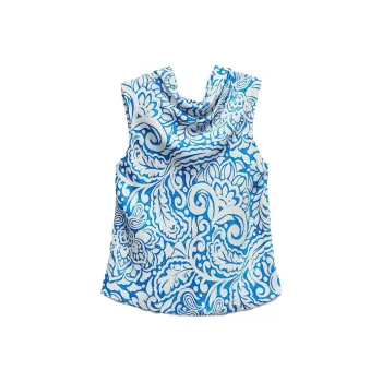 ZARA Tank Tops Women's Blue