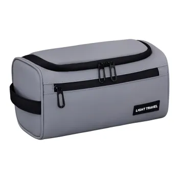 LETOO Membrana Dermalis Toiletry Bag Unisex Gray