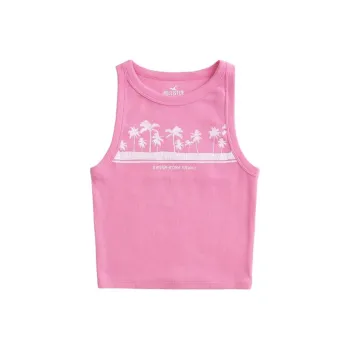 Hollister Tank Tops Women's Dark Pink