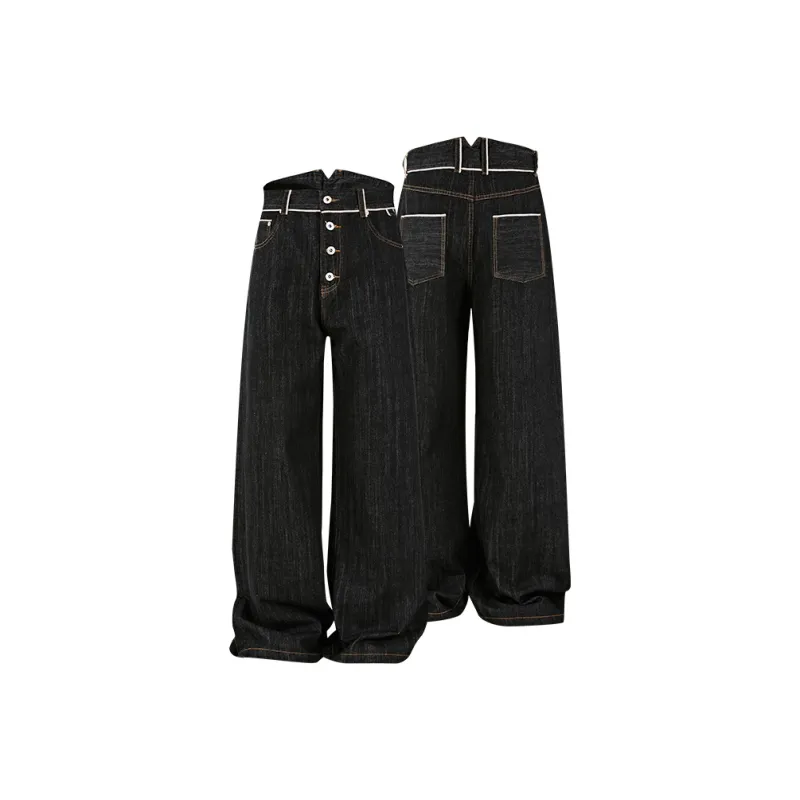 KREATE Jeans Unisex Black-2