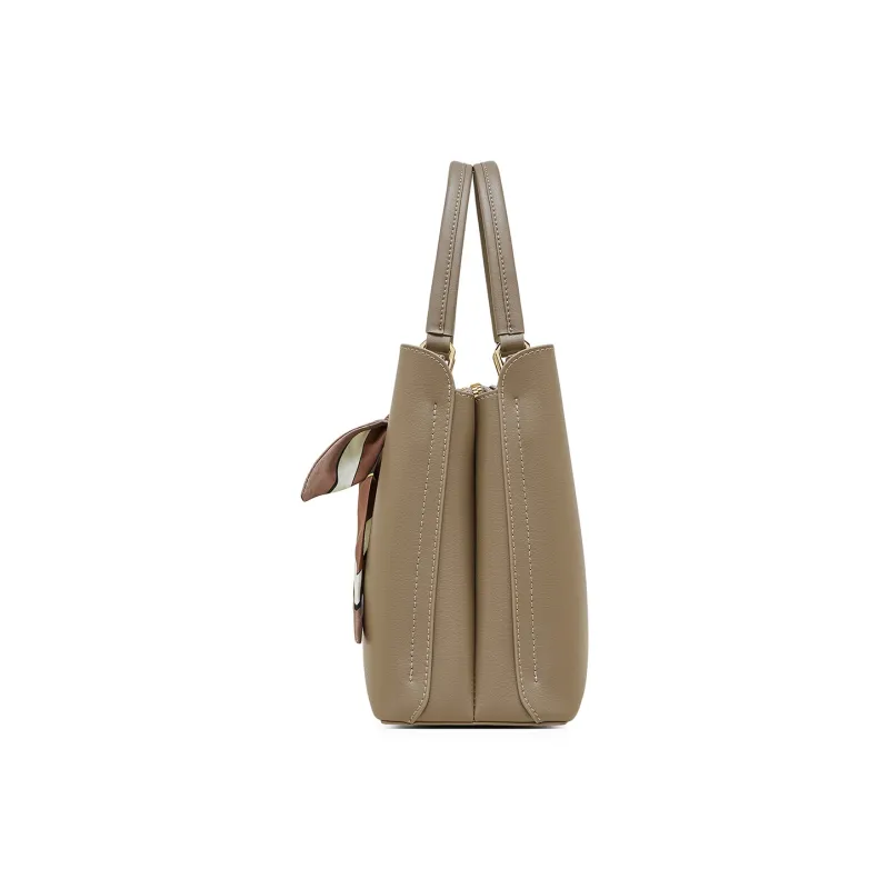 PIERRE CARDIN Split Cow Leather Shoulder Bag, Crossbody Bag, Handbag Regular Women's Multicolor-3
