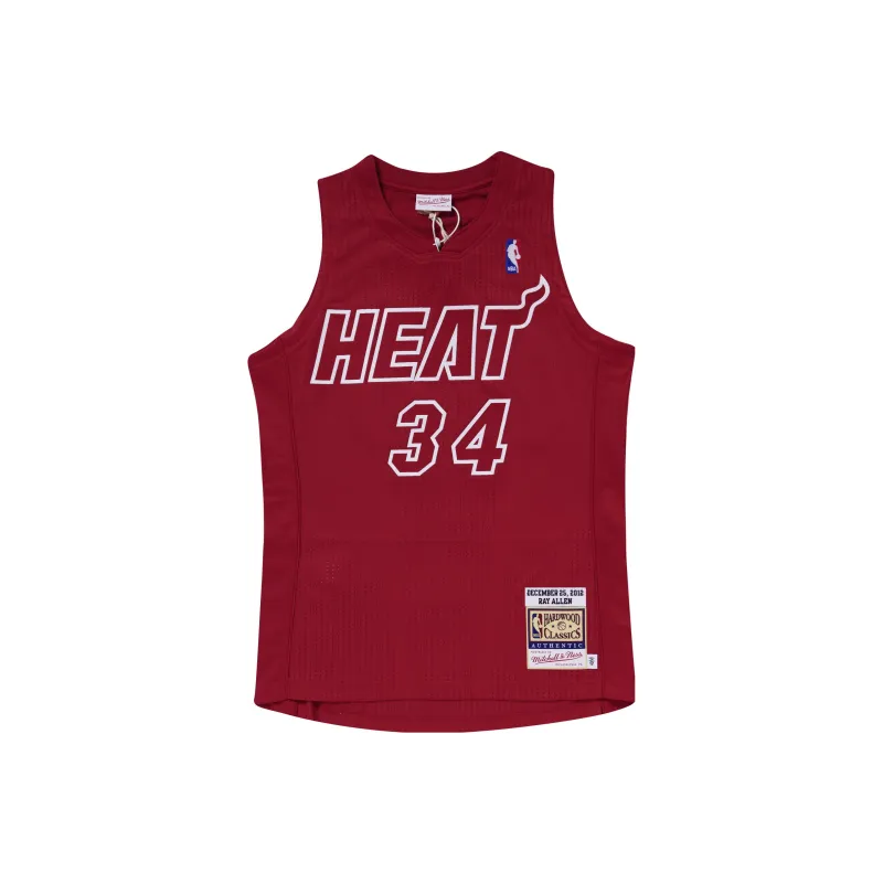 Mitchell Ness 'NBA Miami Heat 2012 Ray Allen' Christmas Day Jersey-0