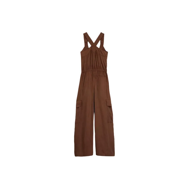 ZARA Jumpsuits Women's Brown-1