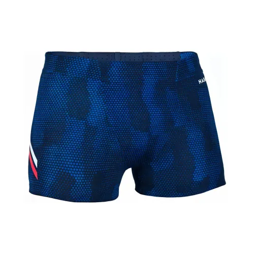 DECATHLON Swimming Shorts Men's Dark Navy Blue/Oxford Blue
