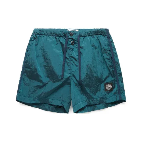 STONE ISLAND Casual Shorts Men's Green