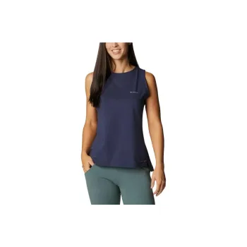 Columbia Tank Tops Women's Marine Blue