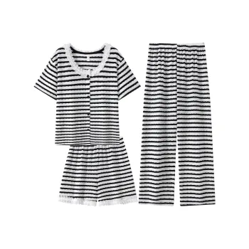 XIAFENYAN Pajama Set Women's Black
