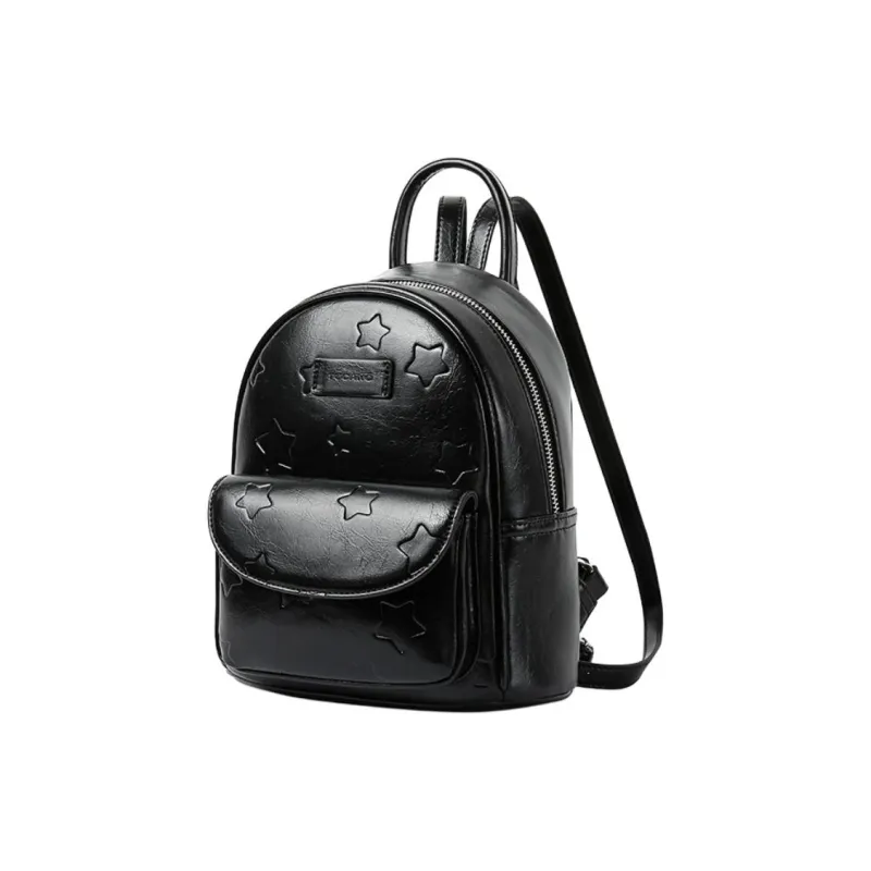 TUCANO PU Backpack Women's Midnight Black-1