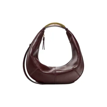 ZARA PU Crescent Bag Shoulder Bag Trumpets Women's Brown