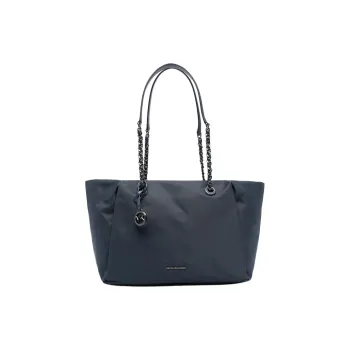 MICHAEL KORS Calfskin Tote Bag, Shopping Bag, Handbag, Shoulder Bag Women's Blue