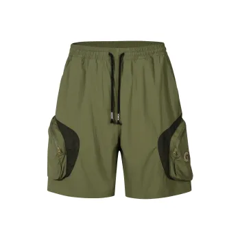 GUUKA TECH Cargo Shorts Men's Army Green