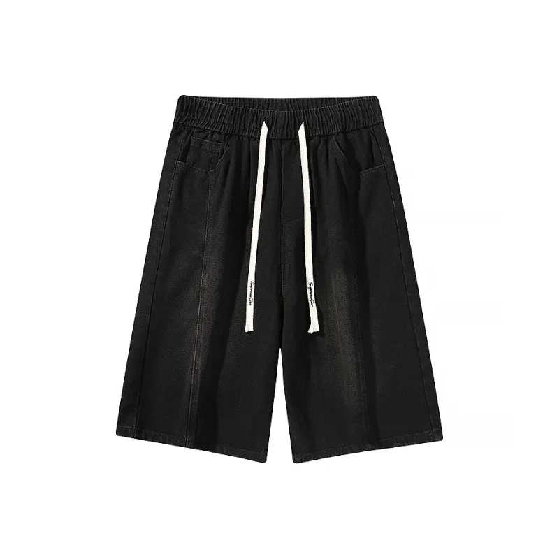 Supremo Cat Denim Shorts Unisex-0
