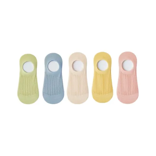 Urban Beauty No Show Socks Women's 5 Pack
