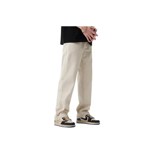 WILD LEADER Jeans Men's Khaki[W31KZ000G148]