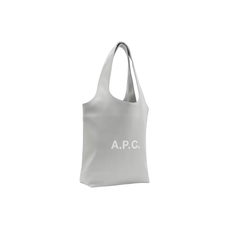 A.P.C Ninon Polyurethane Handbag Trumpets Unisex Linen-1
