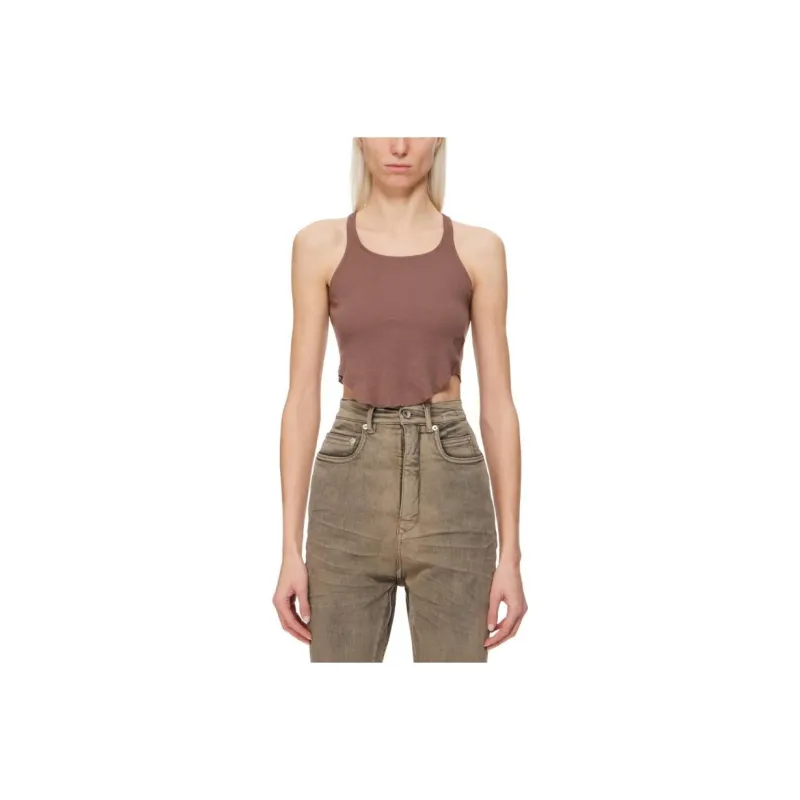 Rick Owens DRKSHDW Tank Tops Women's Fuchsia-0