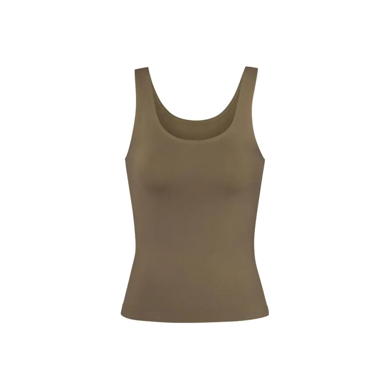Skims Tank Tops Women's Army Green-0
