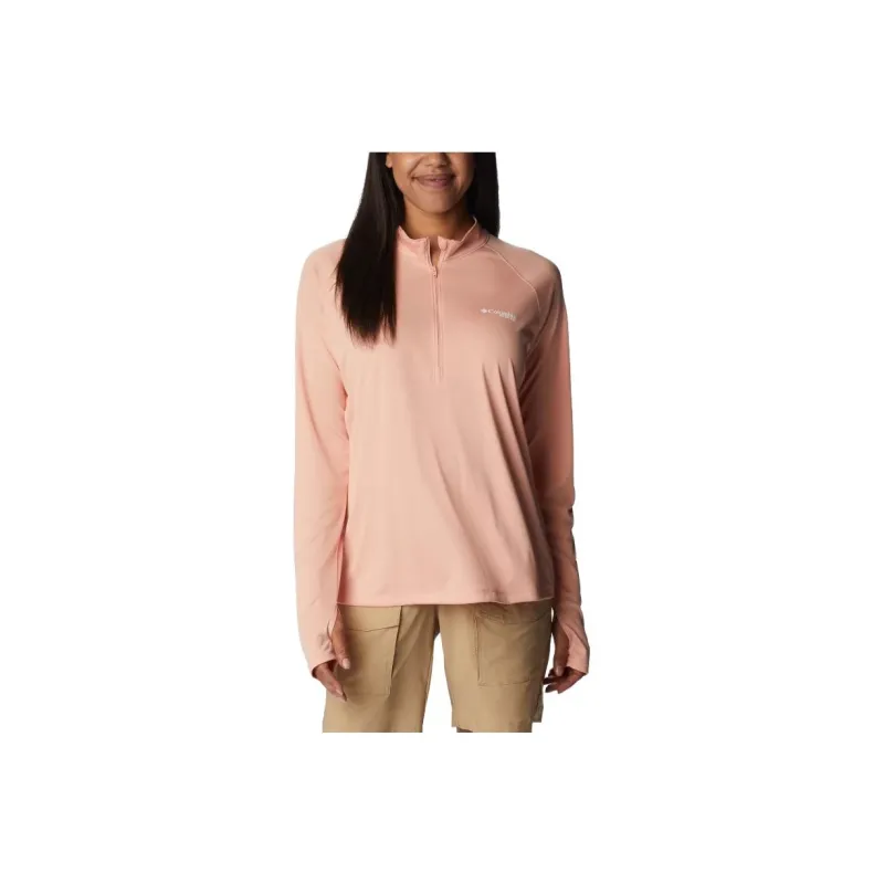Columbia T-Shirts Women's Light Coral-0